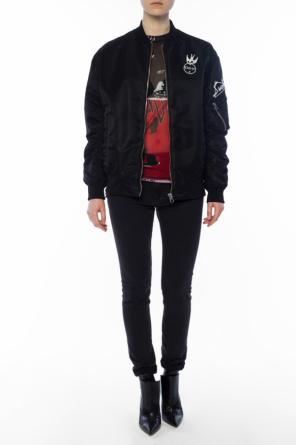 Patched bomber jacket, zdjęcie 2 Patched bomber jacket od McQ Alexander McQueen